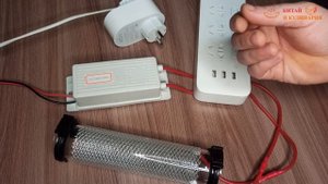 Отличный озонатор из Китая  Тест работоспособности