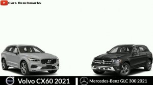 Volvo XC-60 vs Mercedes-Benz GLC 300|car comparison side by side