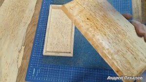 шахматы, нарды, шашки 3в1 своими руками из карельской березы.