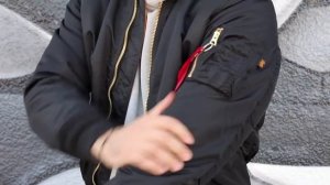 бомбер Alpha Industries MA-1 Slim Fit Black обзор и внешний вид / Магазин Alphaindustries.me