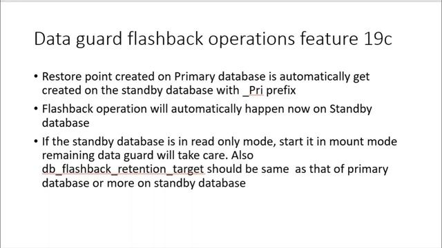 New features of 19c смотреть онлайн