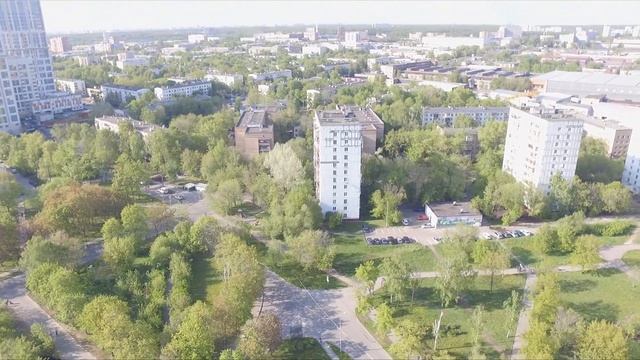Стадион Локомотив. Черкизовский (Архиерейский) пруд с высоты птичьего полёта. Богородское.