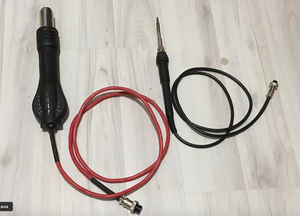 Изготовление кабеля для паяльного фена