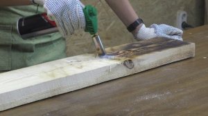 Брашировка и обжиг дерева - легко и просто!