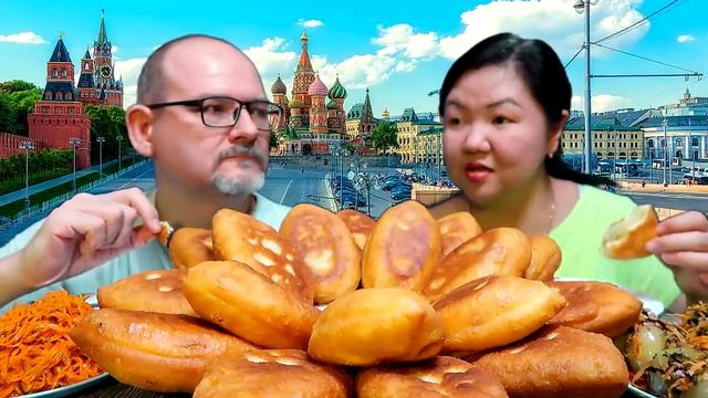 МУКБАНГ Пирожки с картошкой морковь- ча?/ Возможно ли любить всех детей одинаково? / MUKBANG pies.