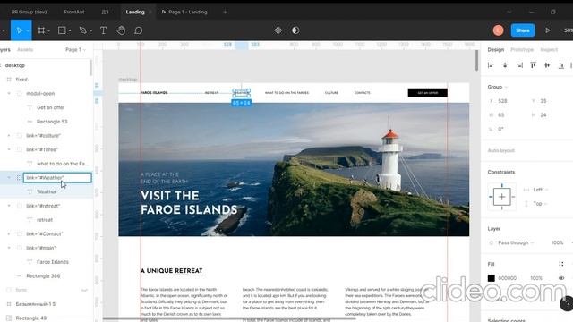 Как сделать ссылку на блок? (Якорь) - frontant.design смотреть онлайн