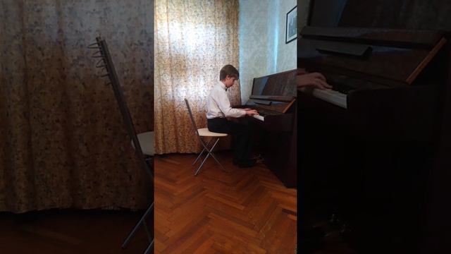 Кудрявцев Григорий, 12 лет, фортепиано смотреть онлайн