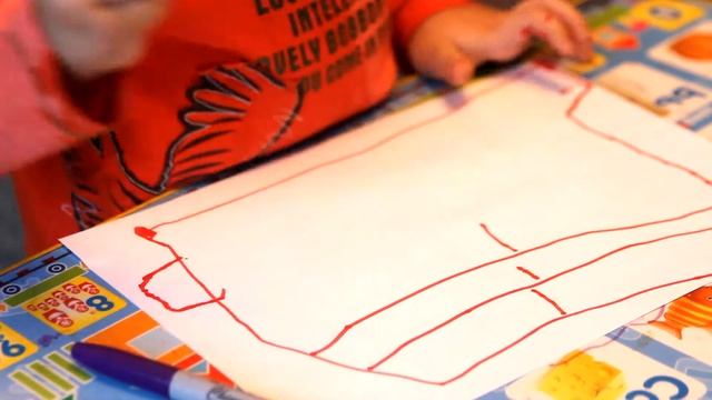 УЧИМСЯ РИСОВАТЬ ? ! РЕБЕНОК РИСУЕТ. Рисунки Тёмы. Фломастеры. Часть 3. Гоночная машина смотреть онлайн