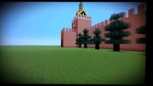 Кремль  в MINECRAFT