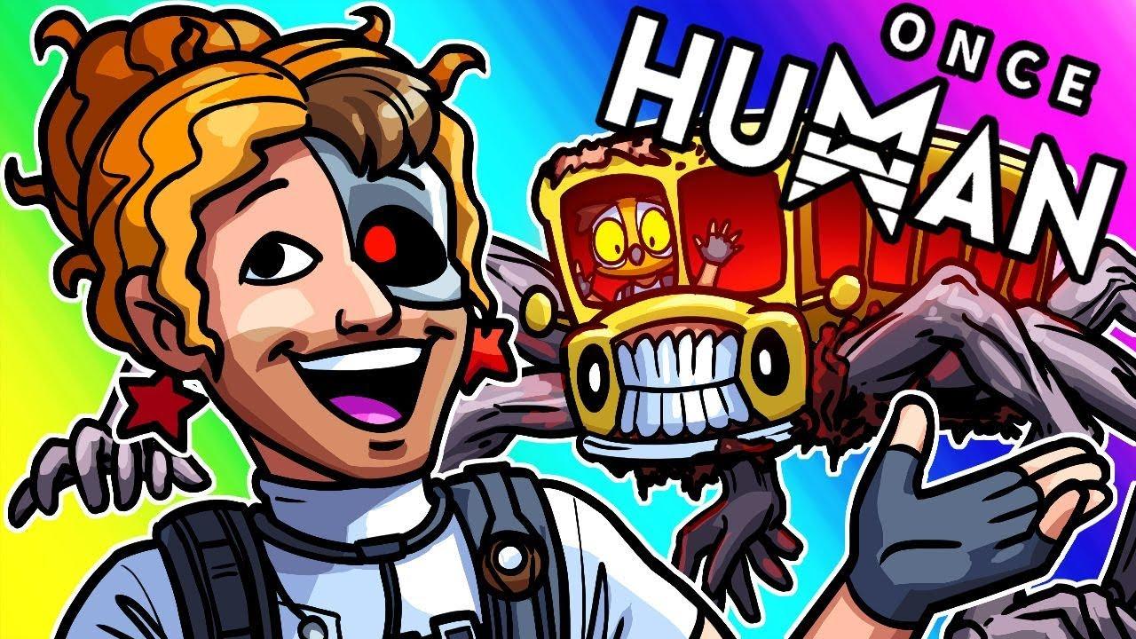 «Когда-то человек — поехали на банановом автобусе с привидениями!» перевод - VanossGaming смотреть онлайн