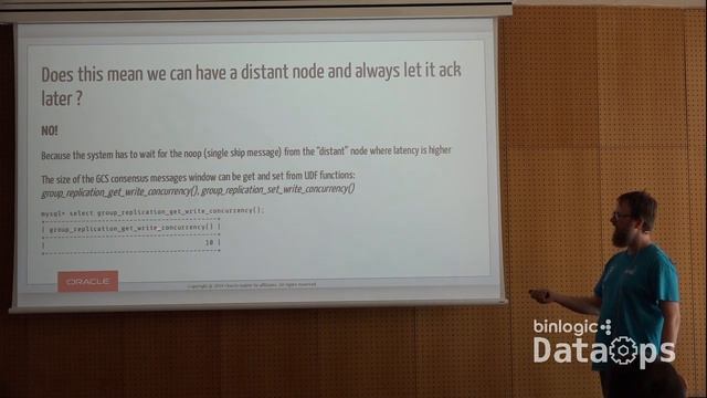 DataOps Barcelona - Deep dive into MySQL Group Replication: the magic explained смотреть онлайн