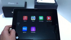 Use Apple Carplay on your iPad, iPad Mini & iPhone 6 Plus