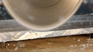 Резка алюминиевых плит АМГ 6 на новом фрезерном станке 2