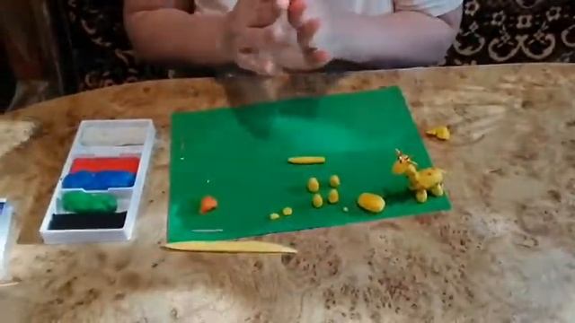 лепка жирафа педагог Обмоина Елена Юрьевна смотреть онлайн