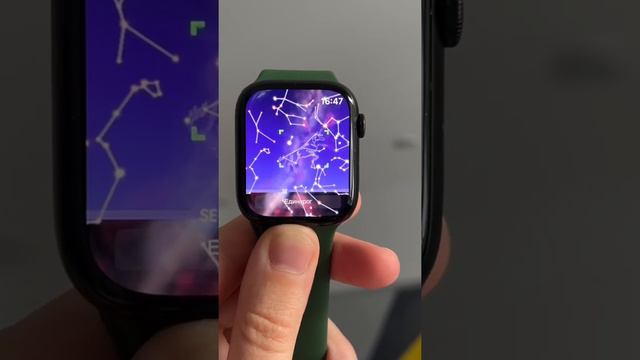 Карта звездного неба на Apple Watch