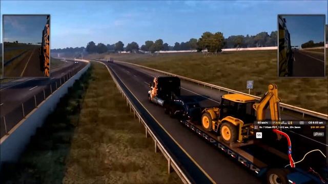 ATS 1.40 обзор нового внутриигрового освещения и не только... смотреть онлайн