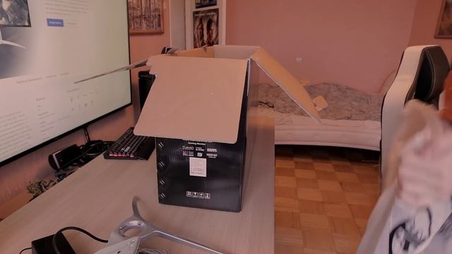 Avan pakendist 35" AOC nõgusa monitori AG352UCG (3440x1440, 100Hz ja GSYNC tugi) смотреть онлайн