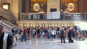 Justin Timberlake filming "Friends with Benefits" @ Grand Central