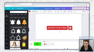 ? Como Fazer o Botão Animado "Inscreva-se" na Ferramenta Canva!