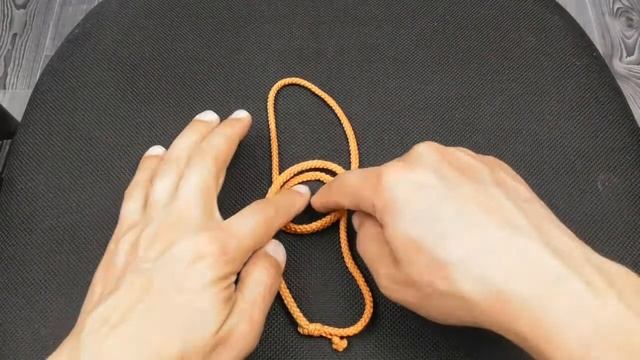 Узел для переноса пластиковой бутылки - делается за 10 секунд