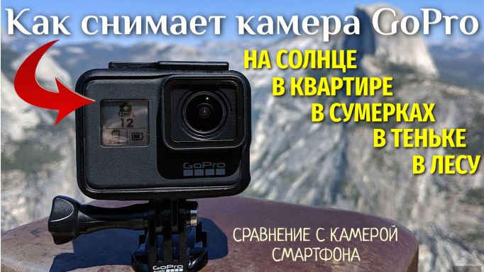 Как снимает GoPro: лес | солнце | тень | сумерки | пасмурно | дача — сравниваем с камерой смартфона
