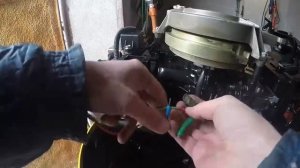Установка выпрямителя ВРНЛ 1 на SUZUKI 9 9