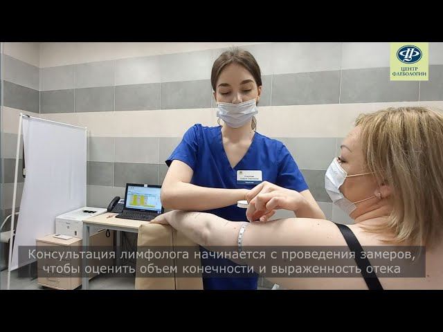 Консультация лимфолога и лечение лимфедемы в Центре Флебологии