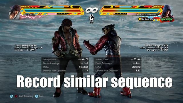 How to block lows and punish properly Tekken tutorial in a minute смотреть онлайн