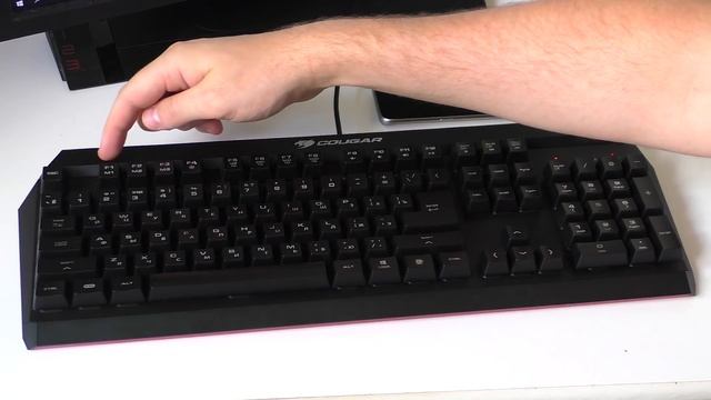 МОЕМ КЛАВИАТУРУ! | Обзор игровой клавиатуры Cougar 450K! смотреть онлайн
