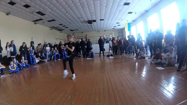 Самойленко Арина - кикбоксинг формс Чемпионат области