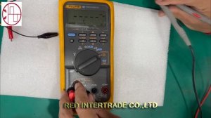 #รับซ่อมเครื่องมือวัด #FLUKE 787 อาการ โหมดกระแส ไม่มีoutput ออก ซ่อมและtest ok  Repair By Red