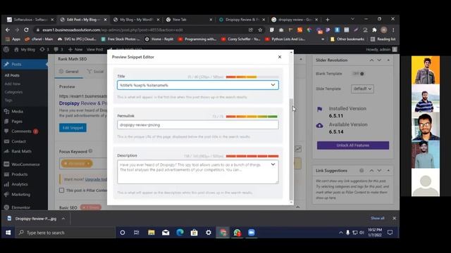 Complete Rank Math SEO Plugin Tutorial 2022 | Wordpress SEO Tutorial смотреть онлайн