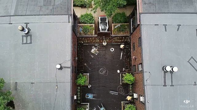 Green roof, Custom Corten planters смотреть онлайн