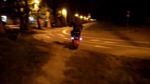 Имитация выхлопа двигателя мотоцикла