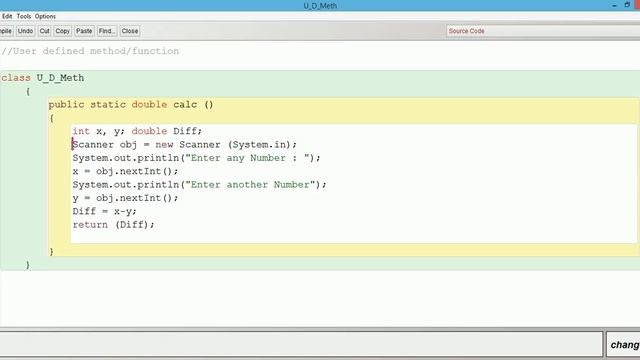 #7 User Defined Methods - ICSE Computer Applications Java for Class 10 in EASY WAY through BlueJ