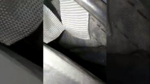 Последствия установки палатки "Спутник-3" (ПФ "Берег") при температуре -40°. Разрыв тента