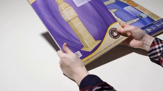Сборные деревянные наборы, серия "Архитектура мира: Биг Бен" от компании Чудо дерево смотреть онлайн