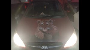 Головной свет на Hyundai Getz.Какой бренд светит лучше?Эксперименты на коленке вашему вниманию)))))