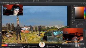 АПОКАЛИПТИЧЕСКИЙ ЛОНДОН | ПРОЦЕСС СОЗДАНИЯ В ФОТОШОПЕ НА 9 СТРИМАХ
