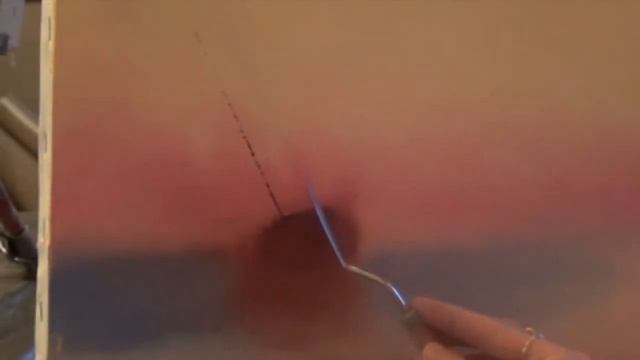 Картина маслом Пишем кораблик Художник Татьяна Дедова
