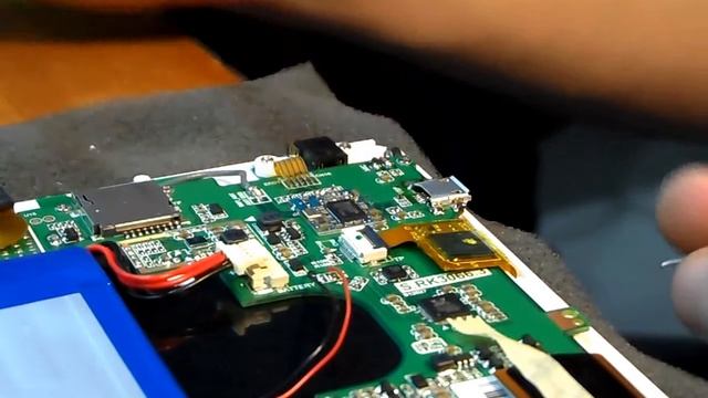 Ремонт планшета Prestigio PMP7280C ( Замена разъёма питания ) смотреть онлайн