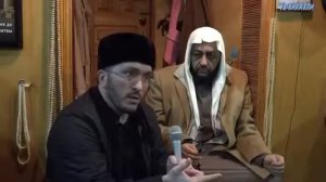 Мажлис в присутствии Шейха Маъмуна Халила ар-Равий с селении Гамиях Новолакского района.