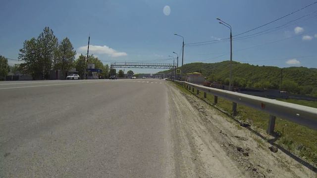 Путешествие на юг на велосипеде по М4 (10 май 2014 12:47) смотреть онлайн