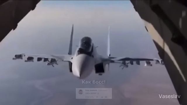 Су-30 заглянул в транспортник смотреть онлайн