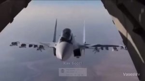 Су-30 заглянул в транспортник
