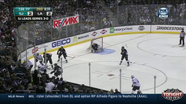 НХЛ. Лос-Анджелес - Сан-Хосе - 6:3 (24/04/14) смотреть онлайн