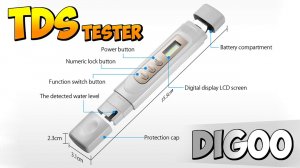 ? ЧТО МЫ ПЬЕМ ТЕСТИРУЕМ НАШУ ПИТЬЕВУЮ ВОДУ ? АНАЛИЗАТОР ВОДЫ TDS DIGOO