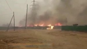 В Забайкалье стремительно растет площадь пожаров, горят целые деревни