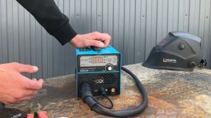 Как правильно установить проволоку в полуавтомат HANTEL MIG-190DS?