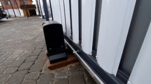 Работа привода для откатных ворот Doorhan Sliding-1300